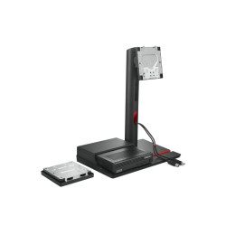 Lenovo 4XF1K03170 monitoriaus laikiklis arba stovas 68,6 cm (27") Stalas Juoda