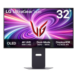 LG 32GX870A-B computer monitor 81.3 cm (32") 3840 x 2160 pixels 4K Ultra HD OLED Black