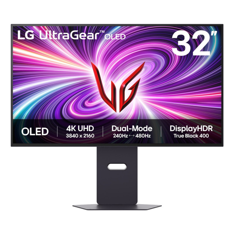LG 32GX870A-B kompiuterio monitorius 81,3 cm (32") 3840 x 2160 pikseliai 4K Ultra HD OLED Juoda