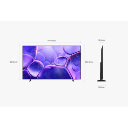 Samsung TU65U8005FU 165,1 cm (65") 4K Ultra HD Smart TV „Wi-Fi“ Juoda
