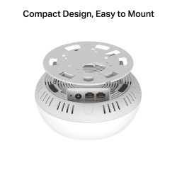TP-Link DECO BE65-POE Tri-band (2.4 GHz / 5 GHz / 6 GHz) Wi-Fi 7 (802.11be) White 2 Internal