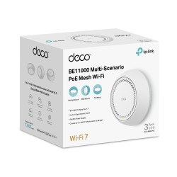 TP-Link DECO BE65-POE Tri-band (2.4 GHz / 5 GHz / 6 GHz) Wi-Fi 7 (802.11be) White 2 Internal