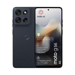 Motorola moto g56 5G 17,1 cm (6.72") Hibridinis lizdas dviem SIM kortelėms Android 15 C tipo USB 8 GB 256 GB 5200 mAh Juoda