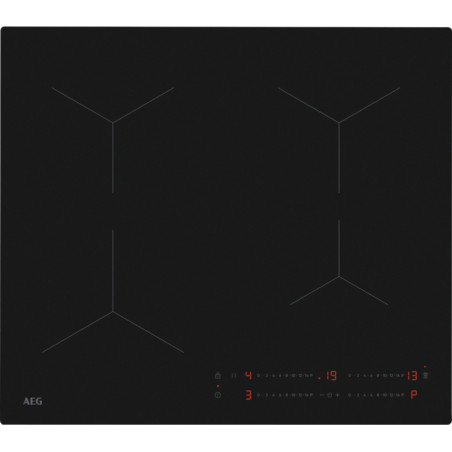 AEG TO64IA0SIT Black Built-in 56 cm Zone induction hob 4 zone(s)
