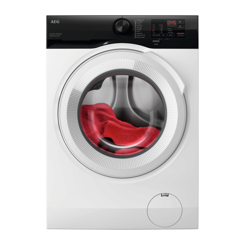 AEG Series 6000 LE682W84W washing machine Front-load 8 kg 1400 RPM White