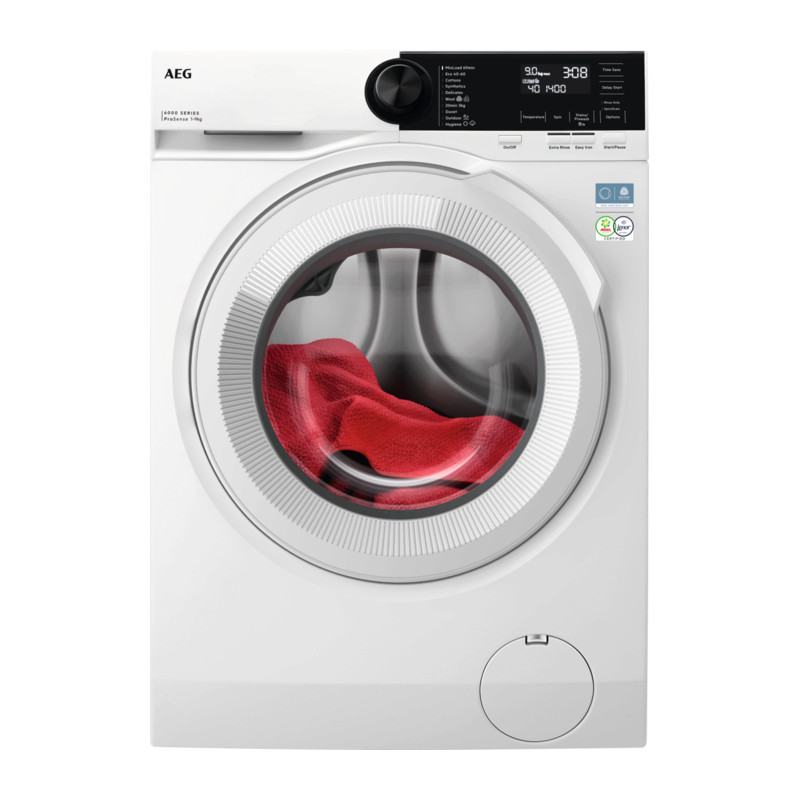 AEG Series 6000 LR6E2W94W washing machine Front-load 9 kg 1400 RPM White