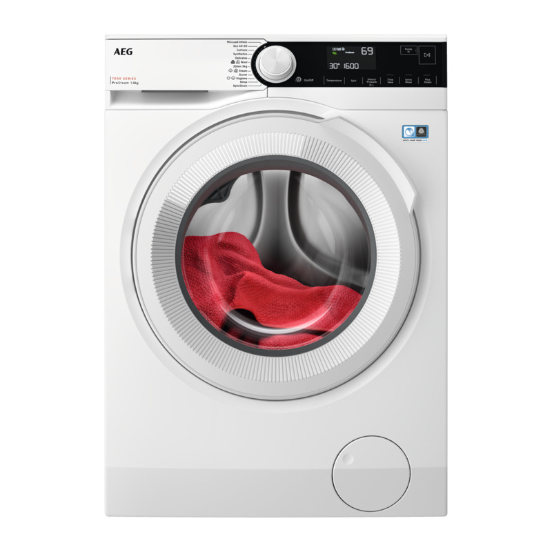 AEG Series 7000 LR732G86W washing machine Front-load 9 kg 1600 RPM White