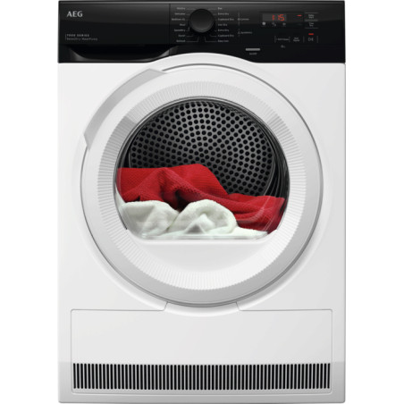 AEG Series 7000 TE782W84W būgninis džiovintuvas Pastatomi Pakraunama per priekį 8 kg Balta