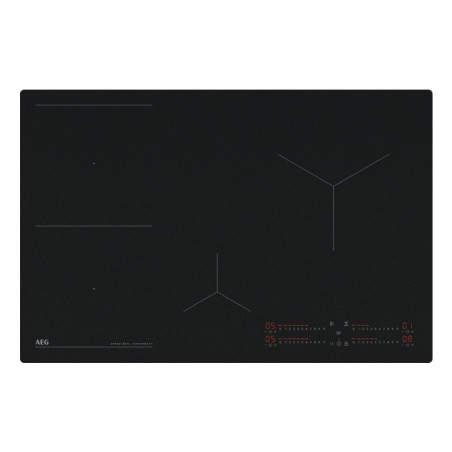 AEG TI84IB10IZ Black Built-in 80 cm Zone induction hob 4 zone(s)