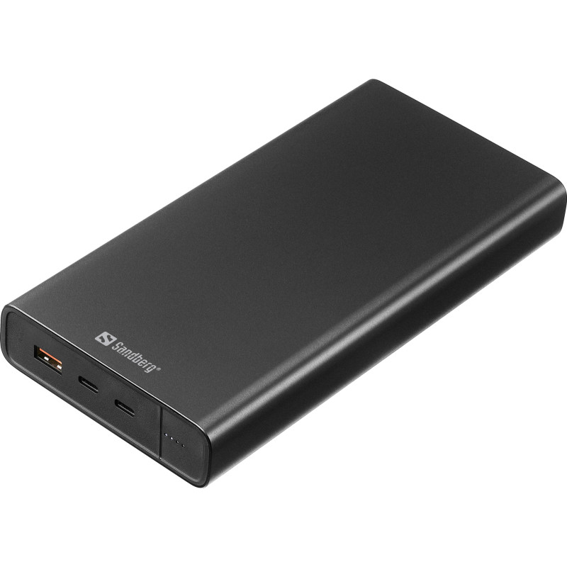 Sandberg 420-63 nešiojamasis įkroviklis Ličio-jonų (Li-Ion) 40000 mAh Juoda
