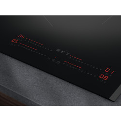 AEG Series 6000 TI84IS00FB Black Built-in 80 cm Zone induction hob 4 zone(s)