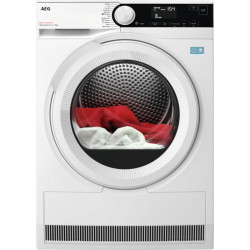 AEG Series 8000 TR832W85W būgninis džiovintuvas Pastatomi Pakraunama per priekį 8 kg Balta