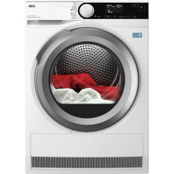AEG Series 8000 TR833W94W būgninis džiovintuvas Pastatomi Pakraunama per priekį 9 kg Balta