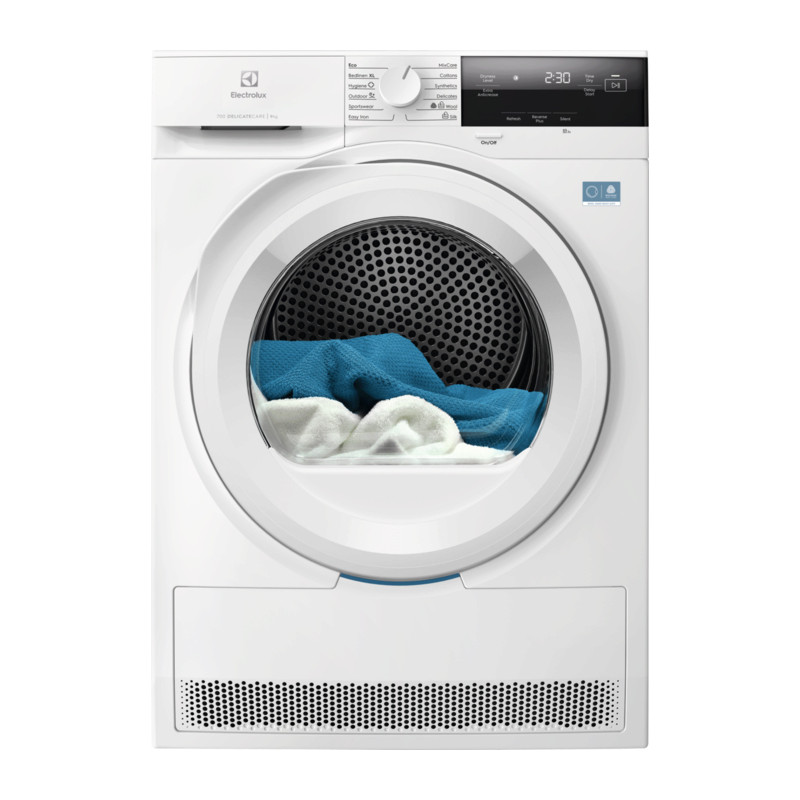 Electrolux EDI731W94W tumble dryer Freestanding Front-load 9 kg Black