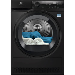 Electrolux EDI7H2E95G būgninis džiovintuvas Pastatomi Pakraunama per priekį 9 kg Juoda
