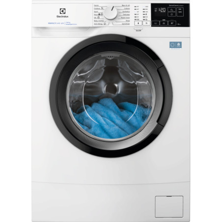 Electrolux EW6S562W38 skalbimo mašina Pakraunama per priekį 6 kg 951 RPM Balta