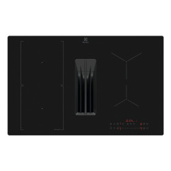 Electrolux HHOB8T5MC Black Built-in 80 cm Zone induction hob 4 zone(s) Built-in hood