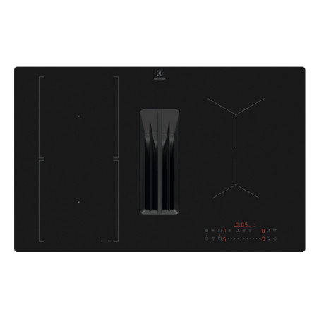 Electrolux HHOB8T5MC Juoda Įmontuoti 80 cm Indukcinė viryklė, padalyta į sritis 4 zone(s) Pritvirtintas gobtuvas