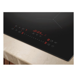 Electrolux HHOB8T5MC Juoda Įmontuoti 80 cm Indukcinė viryklė, padalyta į sritis 4 zone(s) Pritvirtintas gobtuvas