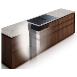 Electrolux HHOB8T5MC Juoda Įmontuoti 80 cm Indukcinė viryklė, padalyta į sritis 4 zone(s) Pritvirtintas gobtuvas