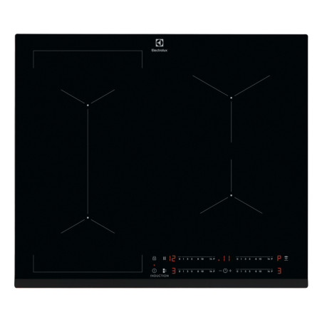 Electrolux HOB654F Juoda Įmontuoti 59 cm Indukcinė viryklė, padalyta į sritis 4 zone(s)