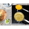 Electrolux HOB654F Black Built-in 59 cm Zone induction hob 4 zone(s)