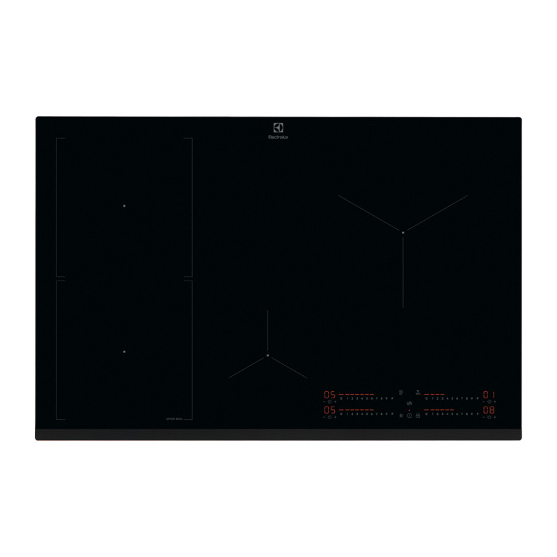 Electrolux HOB860BMF Black Built-in 78 cm Zone induction hob 4 zone(s)