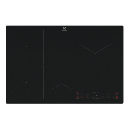 Electrolux HOB860BSC Juoda Įmontuoti 77 cm Indukcinė viryklė, padalyta į sritis 4 zone(s)