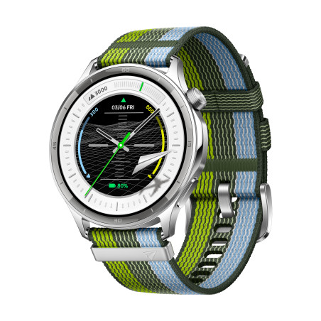 OPPO Watch S 3,71 cm (1.46") AMOLED 45 mm Skaitmeninis 464 x 464 pikseliai Lietimui jautrus ekranas Sidabras „Wi-Fi“ GPS (palydo