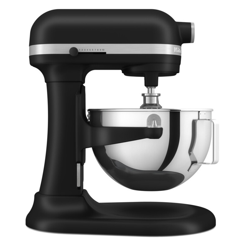 KitchenAid 5KSM55SXXEBM plakiklis Pastatomas plaktuvas 375 W Juoda