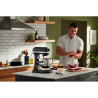 KitchenAid 5KSM55SXXEBM plakiklis Pastatomas plaktuvas 375 W Juoda