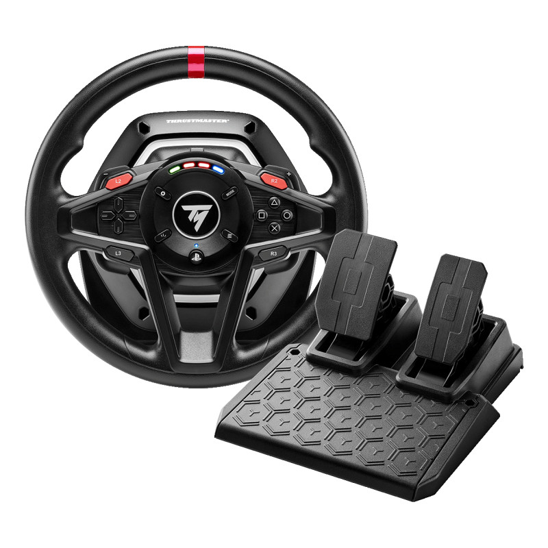 Thrustmaster T128 SimTask Farming Pack Juoda USB Vairas + pedalai + pavarų perjungiklis Analoginis / skaitmeninis PC, PlayStatio