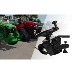 Thrustmaster T128 SimTask Farming Pack Juoda USB Vairas + pedalai + pavarų perjungiklis Analoginis / skaitmeninis PC, PlayStatio