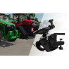 Thrustmaster T128 SimTask Farming Pack Juoda USB Vairas + pedalai + pavarų perjungiklis Analoginis / skaitmeninis PC, PlayStatio