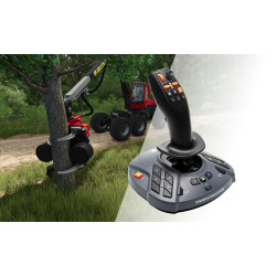 Thrustmaster T128 SimTask Farming Pack Black USB Steering wheel + pedals + shifter Analogue / Digital PC, PlayStation 4, PlaySta
