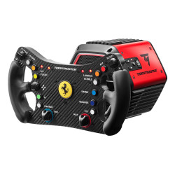 Thrustmaster T818 Ferrari 488 GT3 Simulator Juoda, Raudona USB Vairas + pedalai Analoginis / skaitmeninis PC
