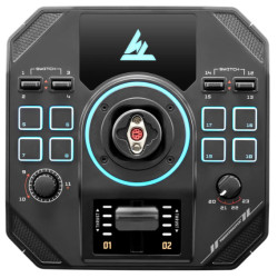 Thrustmaster Sol-R 5 Base Juoda USB Valdymo svirtelės pagrindas Analoginis / skaitmeninis PC