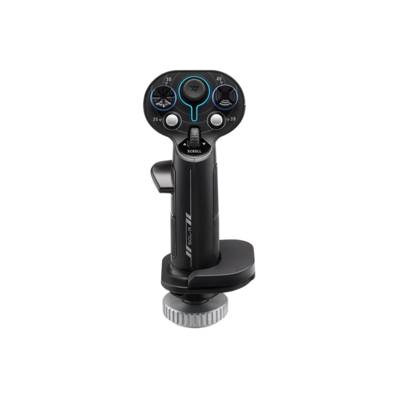 Thrustmaster Sol-R 3 AVA Add-On Grip Juoda USB Orlaivio vairalazdė Analoginis / skaitmeninis PC