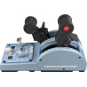 Thrustmaster TCA Quadrant Airbus Edition Juoda, Mėlyna USB Skraidymo simuliatorius Analoginis / skaitmeninis PC