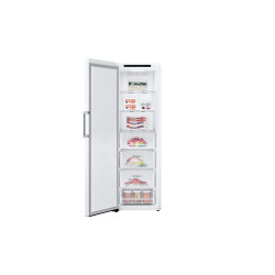 LG GFT41SWGSF šaldiklis Vertikali šaldymo kamera Pastatomi 324 L Balta