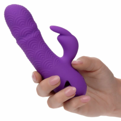 CalExotics California Dreaming Manhattan Beach Marvel Dual Vibrator Purple