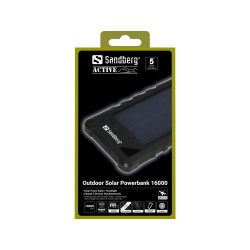 Sandberg 420-35 nešiojamasis įkroviklis Ličio-jonų (Li-Ion) 16000 mAh Juoda