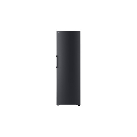 LG GLT51MCGSF fridge Freestanding 386 L Black