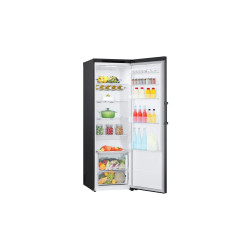 LG GLT51MCGSF fridge Freestanding 386 L Black