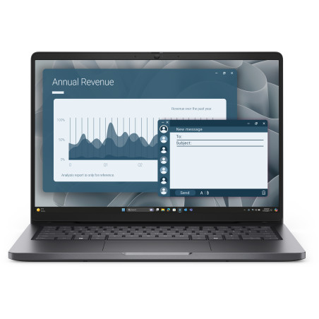 DELL Pro 14 PC14255 AMD Ryzen™ 5 220 Laptop 35.6 cm (14") Full HD+ 16 GB DDR5-SDRAM 512 GB SSD Wi-Fi 6E (802.11ax) Windows 11 Pr