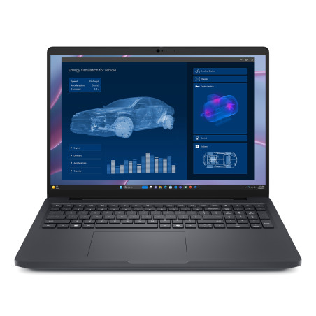 DELL Pro Max 16 MC16255 Copilot+ PC AMD Ryzen AI 7 PRO PRO 350 Mobile workstation 40.6 cm (16") Full HD+ 32 GB LPDDR5x-SDRAM 1 T