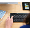 Trust Lyra keyboard Mouse included Office USB + RF Wireless + Bluetooth QWERTY Nordic Black