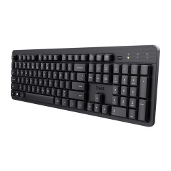 Trust Ody II klaviatūra Biuras Radijo dažnio belaidė QWERTY Šiaurės šalių Juoda
