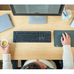 Trust Ody II keyboard Office RF Wireless QWERTY Nordic Black