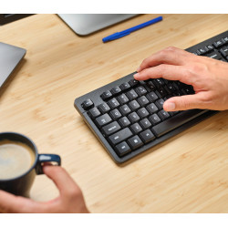 Trust Ody II keyboard Office RF Wireless QWERTY Nordic Black